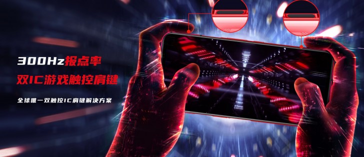 Red Magic 5g To Have 300hz Touch Sampling Shoulder Triggers And A Game Mic Gsmarena Com News
