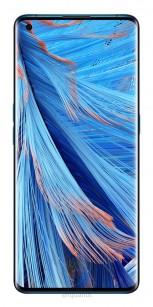 Oppo Find X2 in black and blue