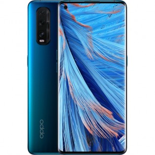 Oppo Find X2 in Ocean Blue