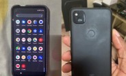 Google Pixel 4a photographed again, have a look at the punch hole and square camera bump