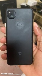 The Pixel 4a without the case