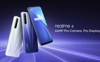 Realme 6 now available for purchase