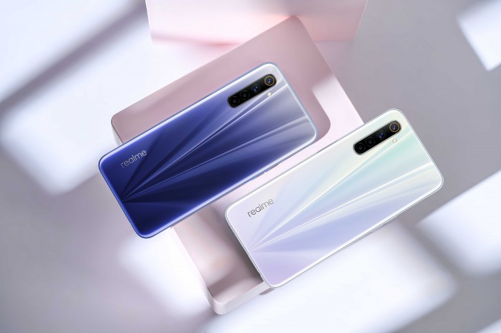 realme 6 silver colour