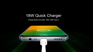 The battery charges through a USB-C port at a faster rate now