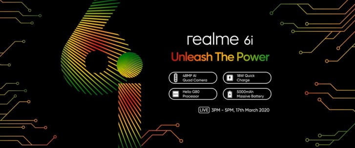 Realme 6i confirmed to feature waterdrop notch display, 16MP selfie camera and 5,000 mAh battery