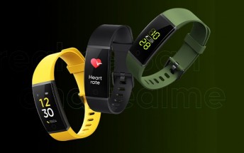 Realme Band unveiled with HR monitoring, notifications and 10-day battery life