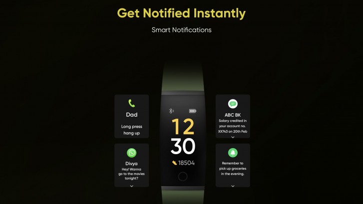 Realme Band unveiled with HR monitoring, notifications and 10 day battery life