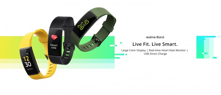 Realme Band unveiled with HR monitoring, notifications and 10-day