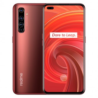 Realme X50 Pro 5G in Rust Red color