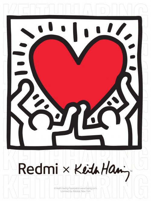 Redmi x Keith Haring ملصق تعاون