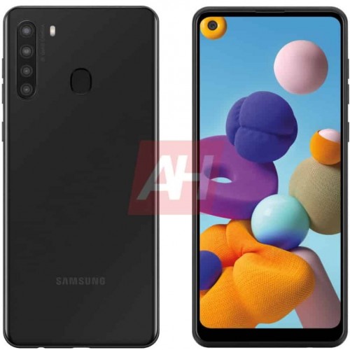 Samsung Galaxy A21 surfaces with Infinity-O display and quad rear cameras