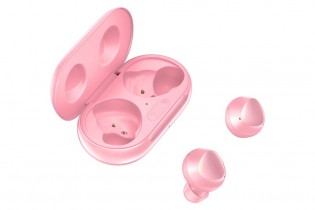 Samsung Galaxy Buds+ in Pink and Red colors