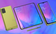 Galaxy Fold 2 rumor-based renders show a much cooler design