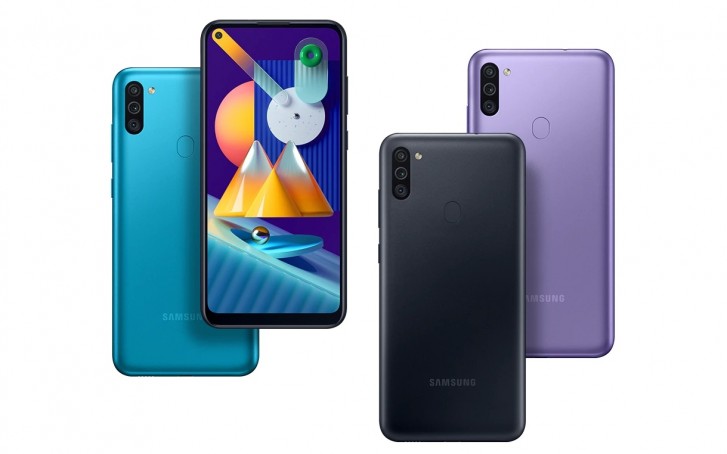 Samsung Galaxy M11 Is Official With Infinity O Display And Three Cameras Gsmarena Com News