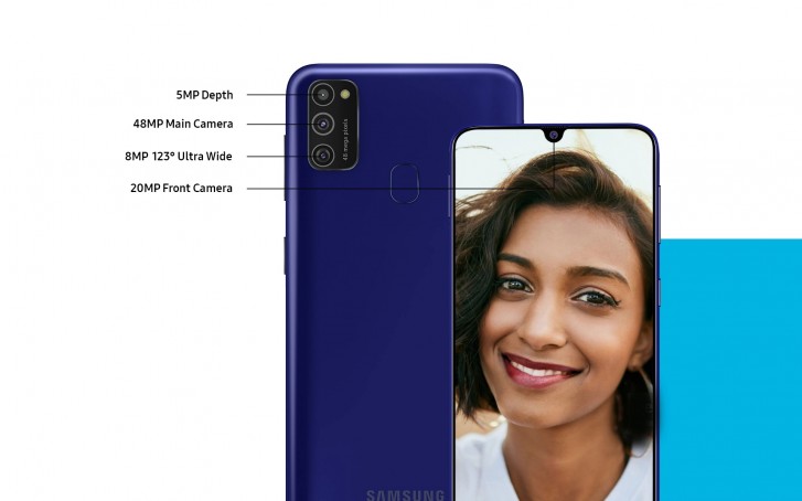 samsung m21 camera