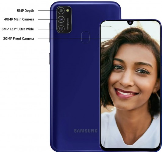 Samsung Galaxy M21 Is Here Exynos 9611 Soc 48mp Triple Camera And 6 000 Mah Battery Gsmarena Com News