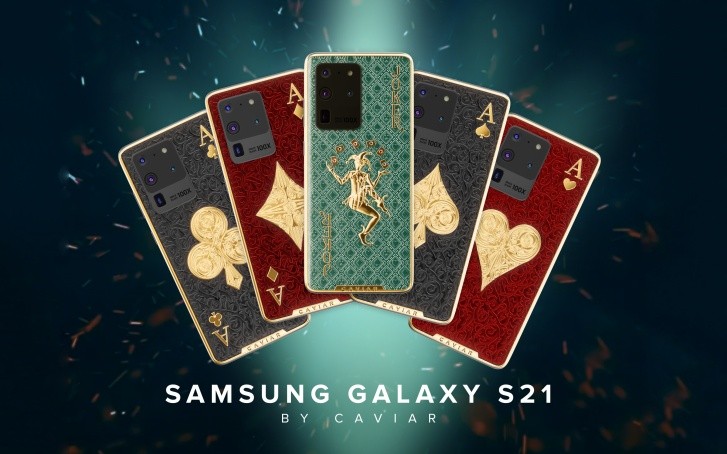 Samsung Galaxy S20 Ultra gets Caviar treatment inspired by playing cards