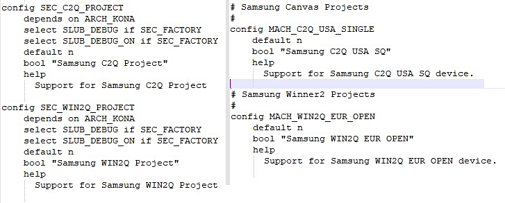 Galaxy Note20 and Galaxy Fold2 will use the S865 chipset, info found in kernel source code