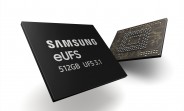 Samsung starts mass production of 512 GB eUFS 3.1