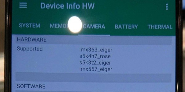 يستخدم Sony Xperia 1 II مستشعرين Sony وجهازي Samsung ، بهما تخزين UFS 3.0