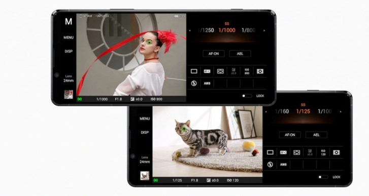 سيحصل هاتف Sony Xperia 1 II على التركيز البؤري التلقائي للعين في الوضع الليلي الواسع للكاميرا العادية بعد الإطلاق