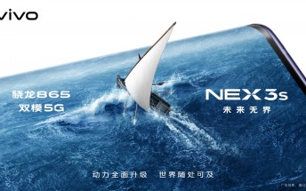 vivo NEX 3s 5G officially confirmed to pack Snapdragon 865 SoC and triple rear camera