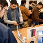 Photos from the opening of the first and only Mi Store in the UK