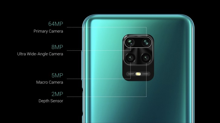 note 9 pro camera specs