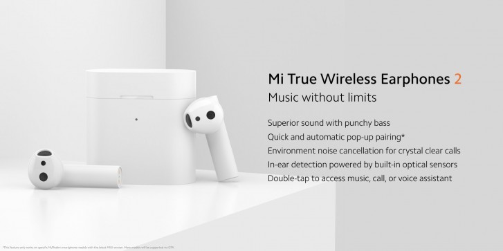 Xiaomi brings TWS earphones 2, Wi-Fi 6 router, 65'' TV to Europe