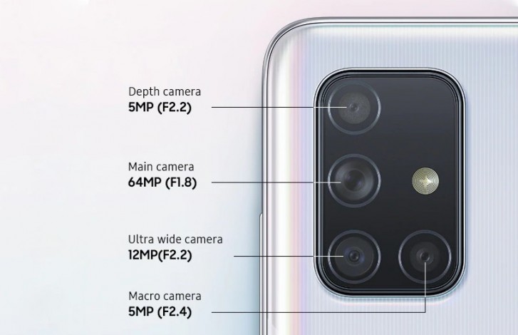 samsung galaxy a71 camera features