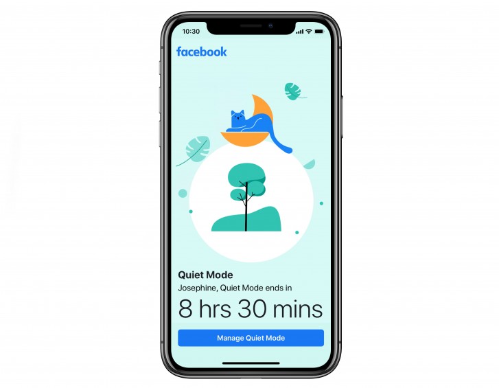 Facebook adds “Quiet Mode” for users to take a break from notifications