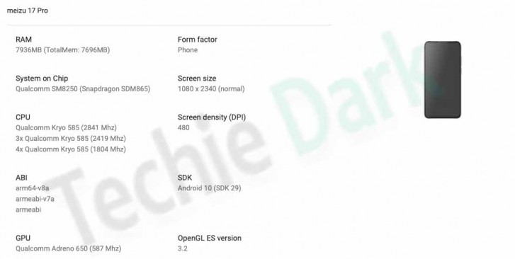 Samsung Galaxy M01, Meizu 17 and 17 Pro all leak through Google Play Console