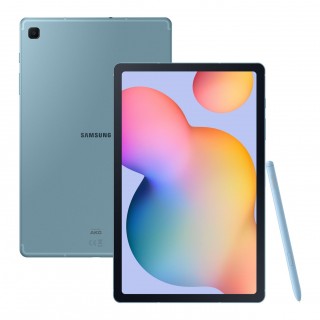 Samsung Galaxy Tab S6 Lite باللون الأزرق الفاتح