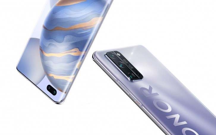 يجلب Honor 30 Pro + كاميرات 50 ميجا بكسل الرئيسية والمنظار ، وشاشة 90 هرتز