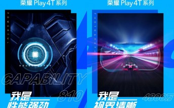 Honor Play 4T series key specs confirmed 