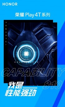 Honor Play 4T key specs posters