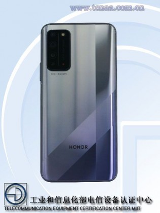 Honor X10 images shared by TENAA