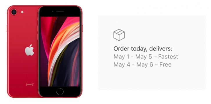iPhone SE pre-orders start, delivery dates quickly slip to early May in the US