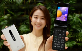 LG Folder 2 flip phone announced: Dual Display, SOS Key, and 4G support