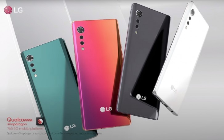 LG Velvet design and chipset officially revealed