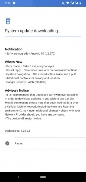 Nokia 3.2 gets Android 10 update