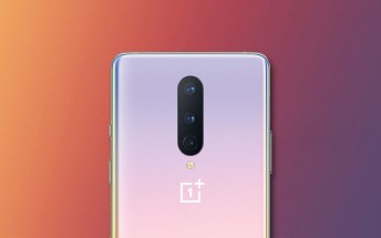 New version of OnePlus 8's Interstellar Glow color surfaces