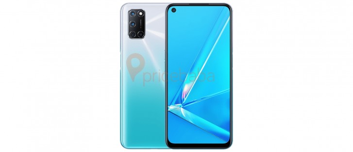 Leaked Oppo A92 render reveals an L-shaped camera on the back