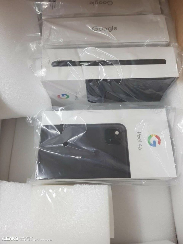 Google Pixel 4a retail packaging revealed in new leak