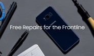 Samsung is offering free phone repairs to US frontline workers and healthcare professionals