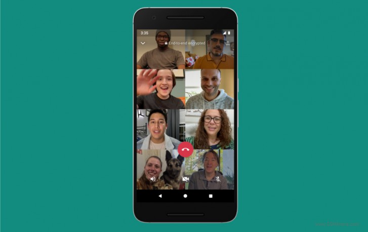 Facebook makes it official: WhatsApp audio and video calls will soon go up to 8 participants