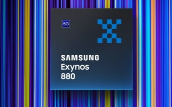 Samsung announces Exynos 880 -  mid-range SoC with built-in 5G modem 