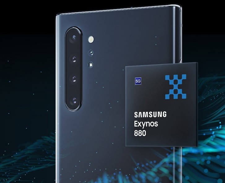 Samsung annnounces its 5G-capable mid-range SoC, the Exynos 880