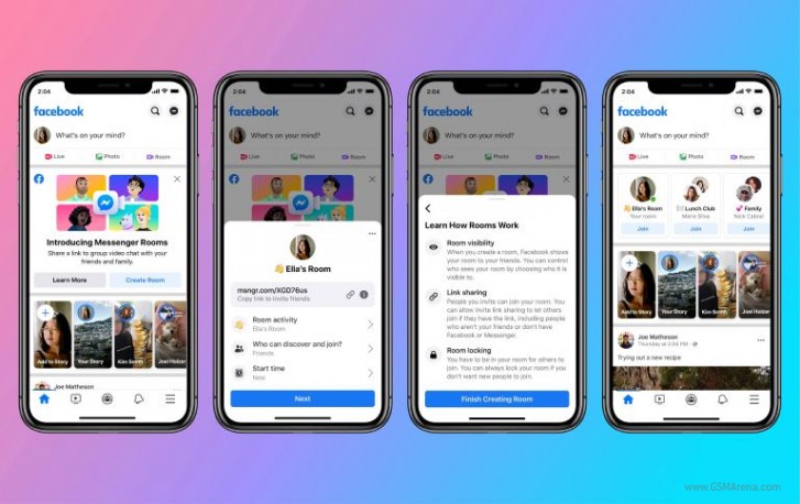 Facebook Messenger Rooms now live with free video calls for up to 50 people