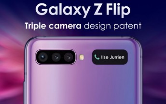 The next Galaxy Z Flip could come with three cameras on its back, patent suggests